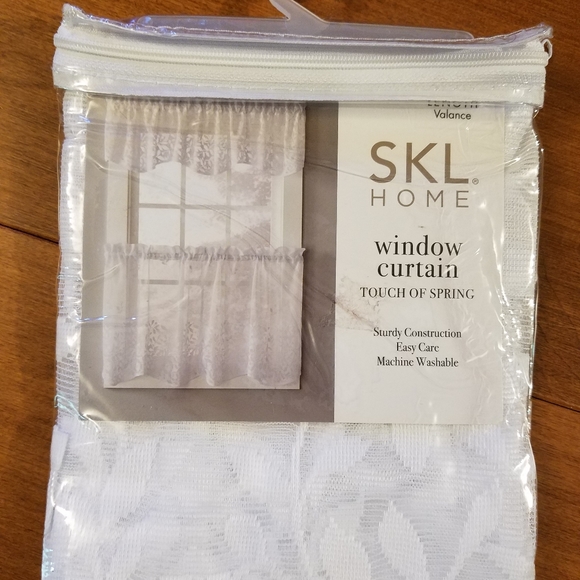 NWT SKL Home Window Curtain Valance - Picture 2 of 10